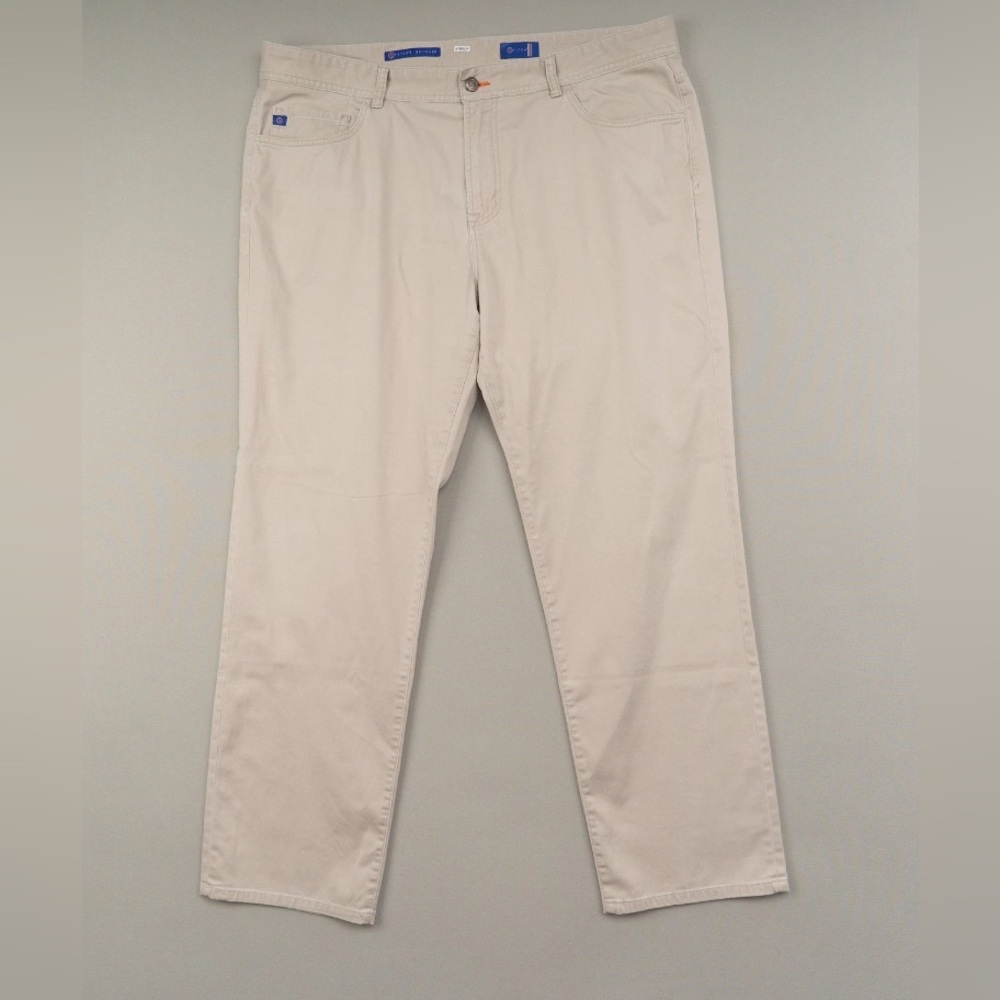 Stitch Golf Men's Sterling 5-Pocket Pant Tan 33/32 Straight Leg Golf Casual